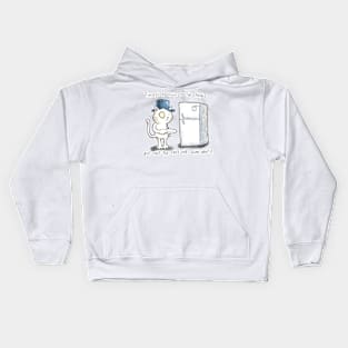 Dapper Cat - Fridge light Kids Hoodie